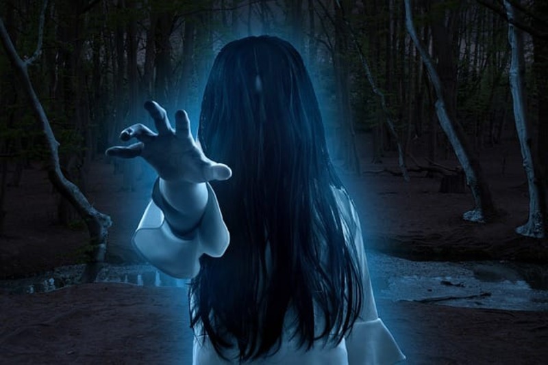 Ilustrasi dari hantu batitong di Sulawesi.