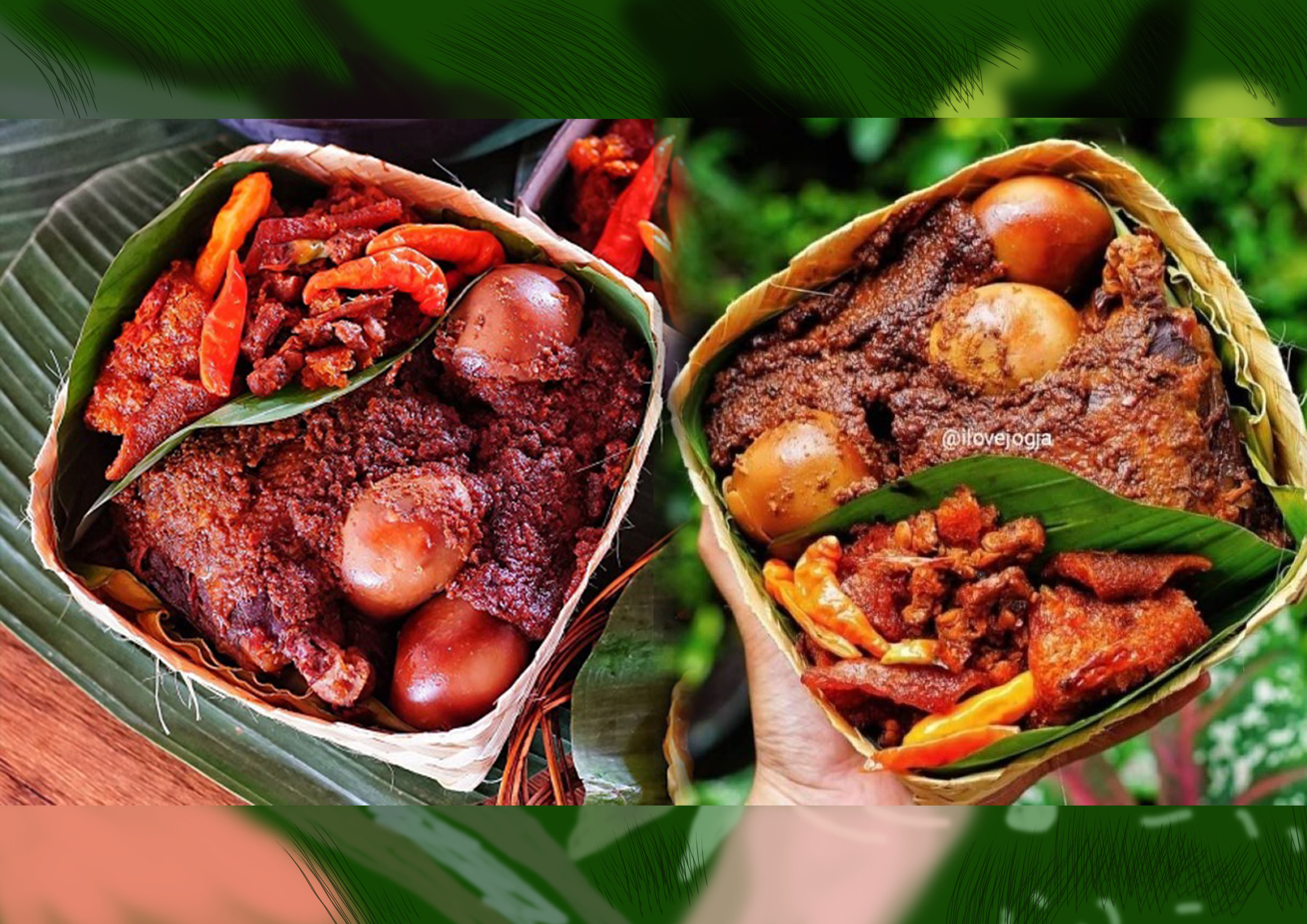 Gudeg Yu Djum Jogja, salah satu kuliner Yogyakarta.