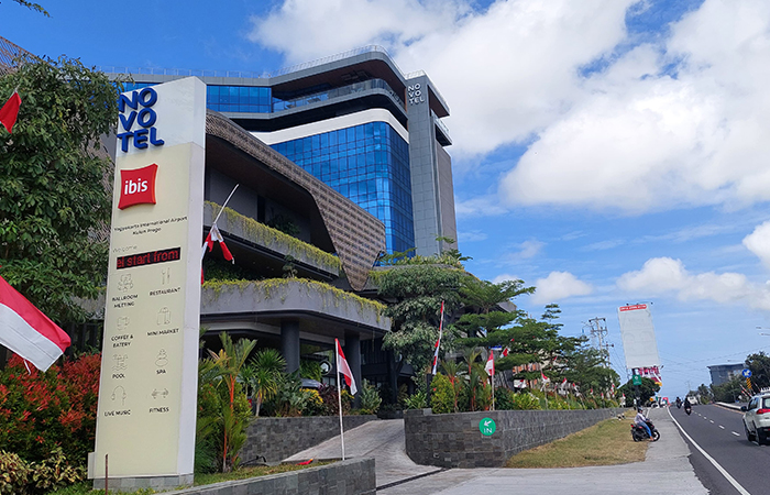 MEGAH: Salah satu hotel berbintang yang berdiri dan beroperasi di dekat area Yogyakarta International Airport (YIA).