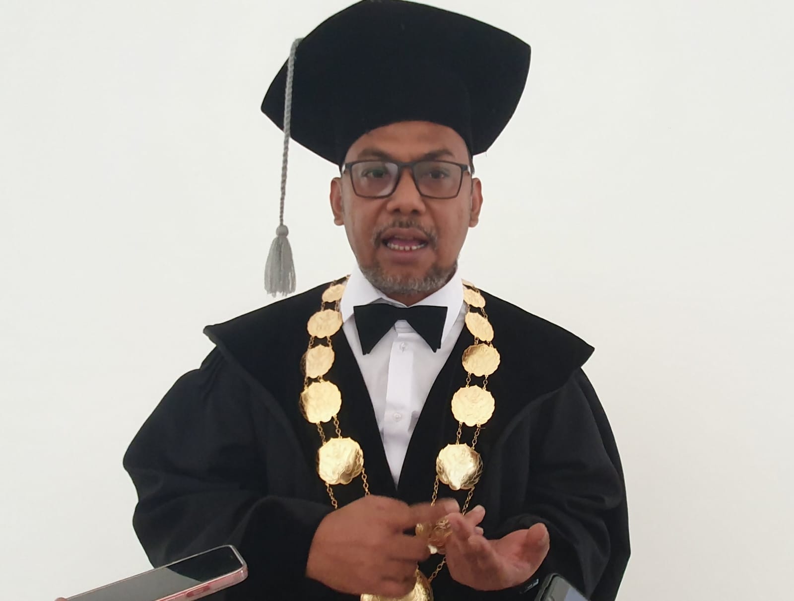 Rektor ISI Jogja Dr. Irwandi (GUNAWAN/Radar Jogja)