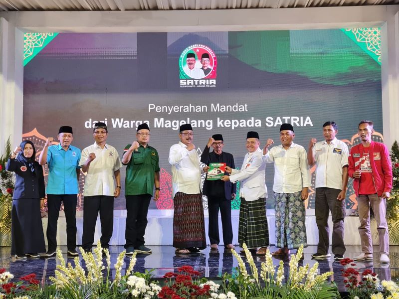 RESMI: PKB memberikan rekomendasi kepada pasangan Sudaryanto-Agung Tri Jaya untuk menjadi bakal calon bupati dan wakil bupati Magelang, Rabu malam (28/8).