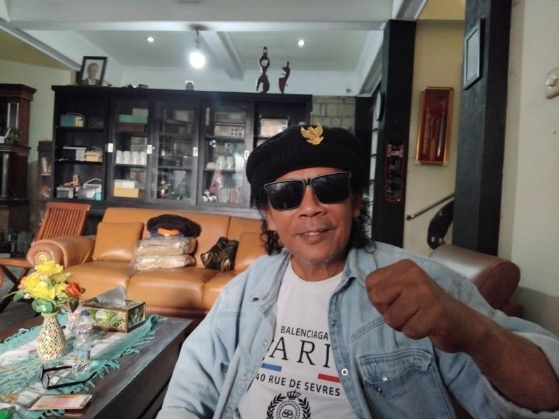 Juru bicara alumnus FSP ISI Jogja Hendro Pleret