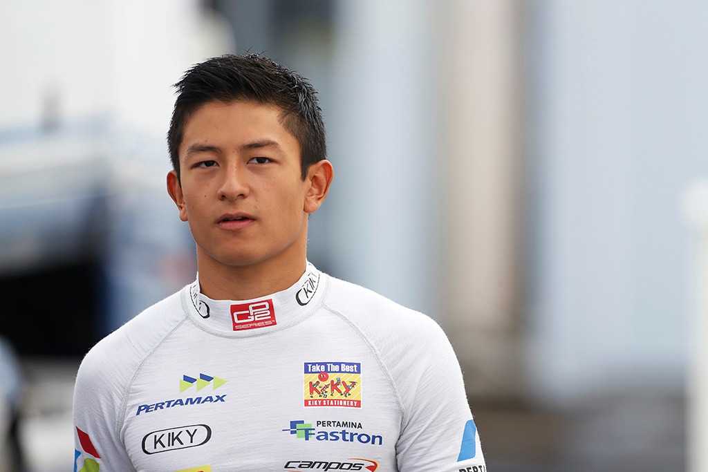 Rio Haryanto pada 2015 saat GP2 Series Round 8. (fastnlow.net)
