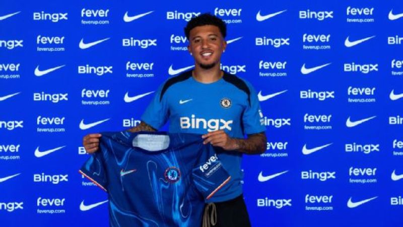 RESMI: Jadon Sancho berseragam Chelsea sebagai pemain pinjaman dengan kewajiban membeli dari Manchester United (chelsea)