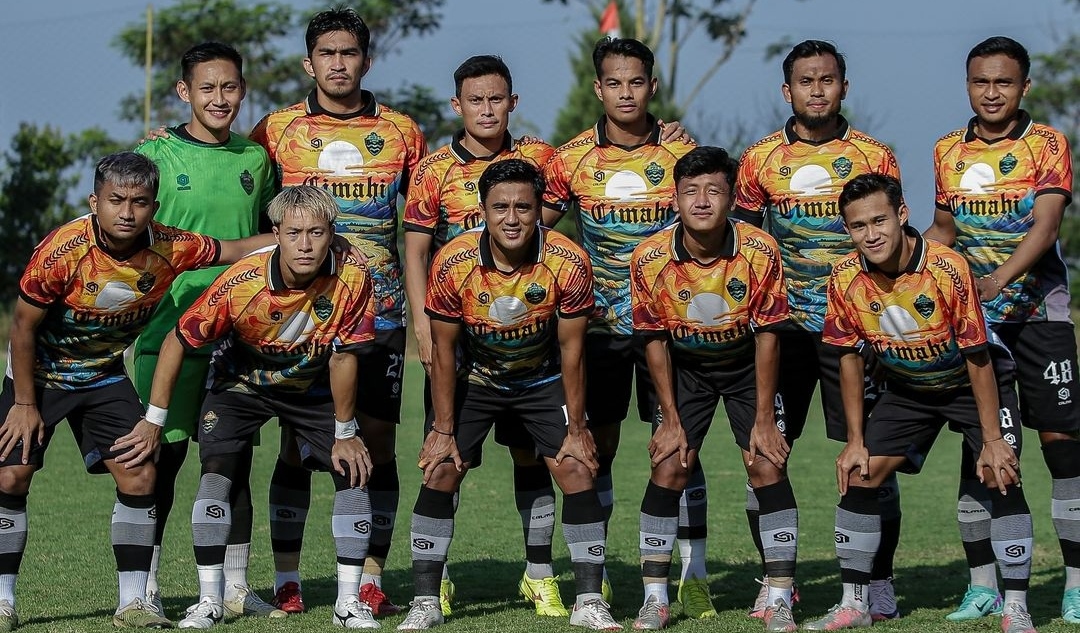 Susunan pemain saat PSKC Cimahi bermain imbang 0-0 atas Persiku Kudus (ig pskc_cimahi)
