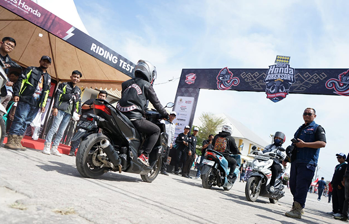 Ketinggalan silaturahmi akbar pada Honda Bikers Day (HBD) 2024