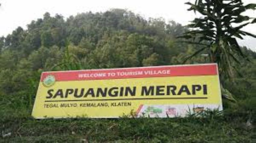 Gagahnya Gunung Merapi dari Sapuangin