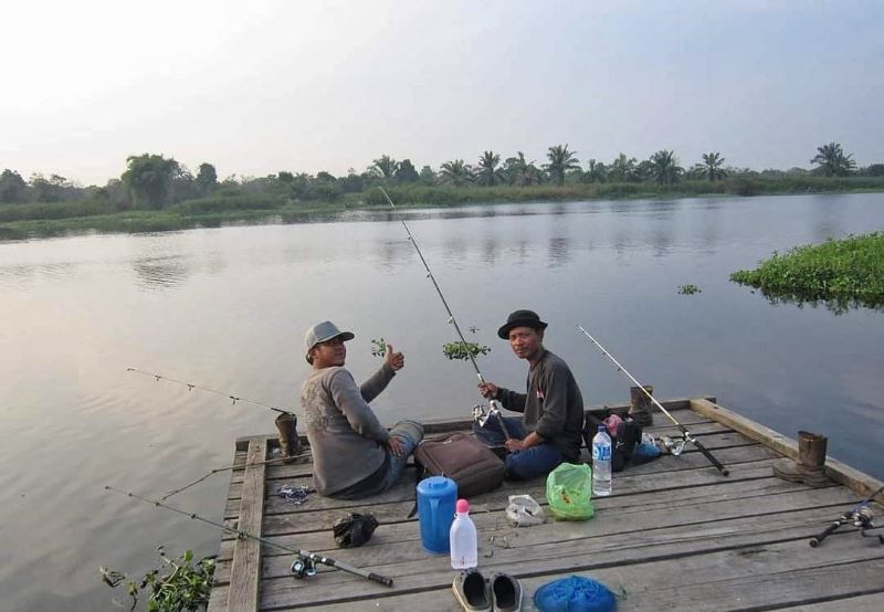 Ilustrasi spot memancing.