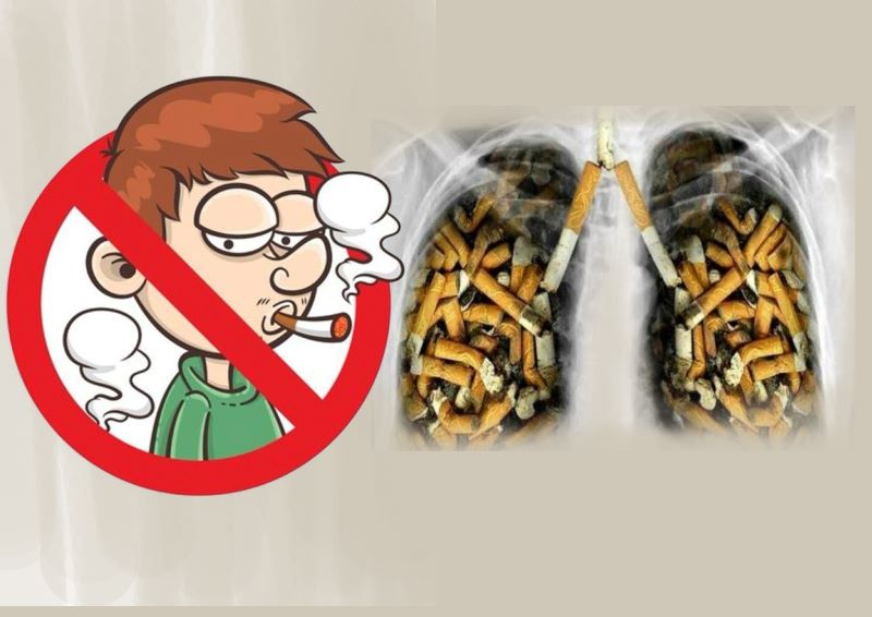 Bahaya merokok bagi kesehatan.