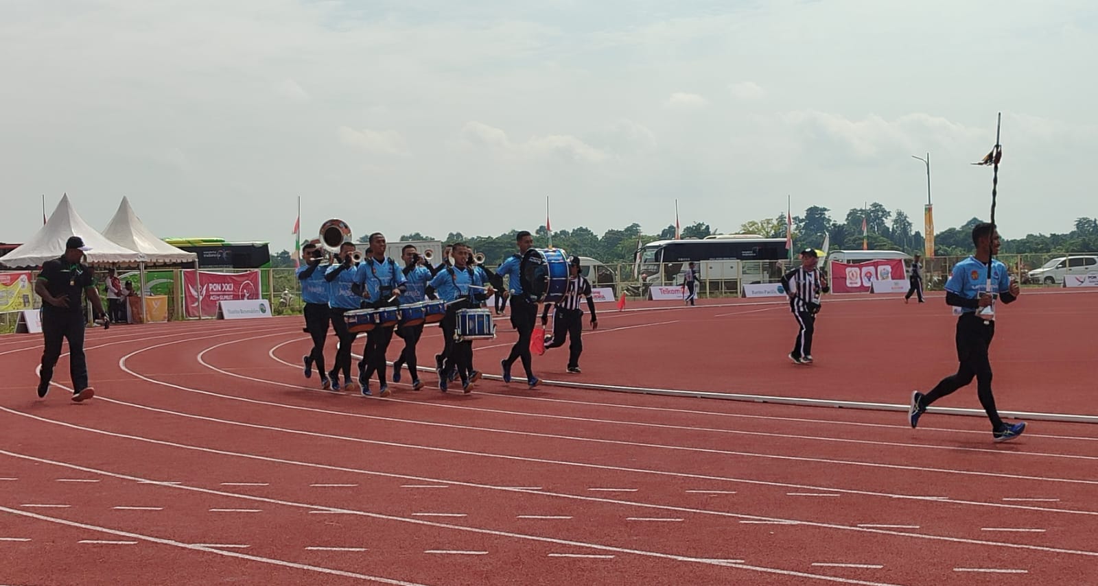 Tim Drumband DIJ Drum Corps (DC) Ayodhya Karta