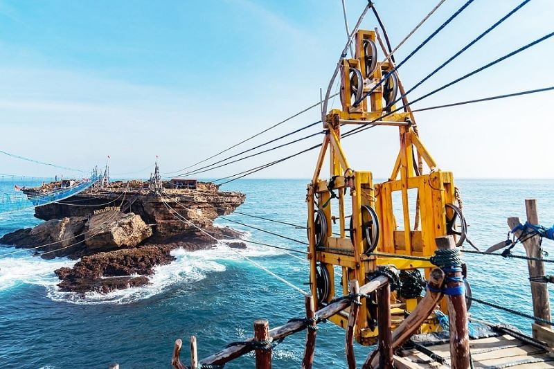 Keindahan Pantai Timang Gunungkidul. &nbsp;