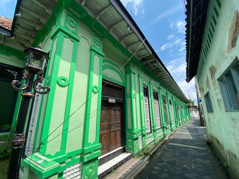 Gang Soka yang masih mempertahankan nuansa tempo dulu.