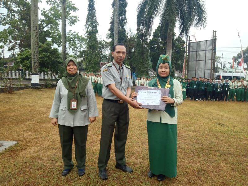 Annisa Nur Jannah, mahasiswa program studi Penyuluhan Peternakan dan Kesejahteraan Hewan raih prestasi