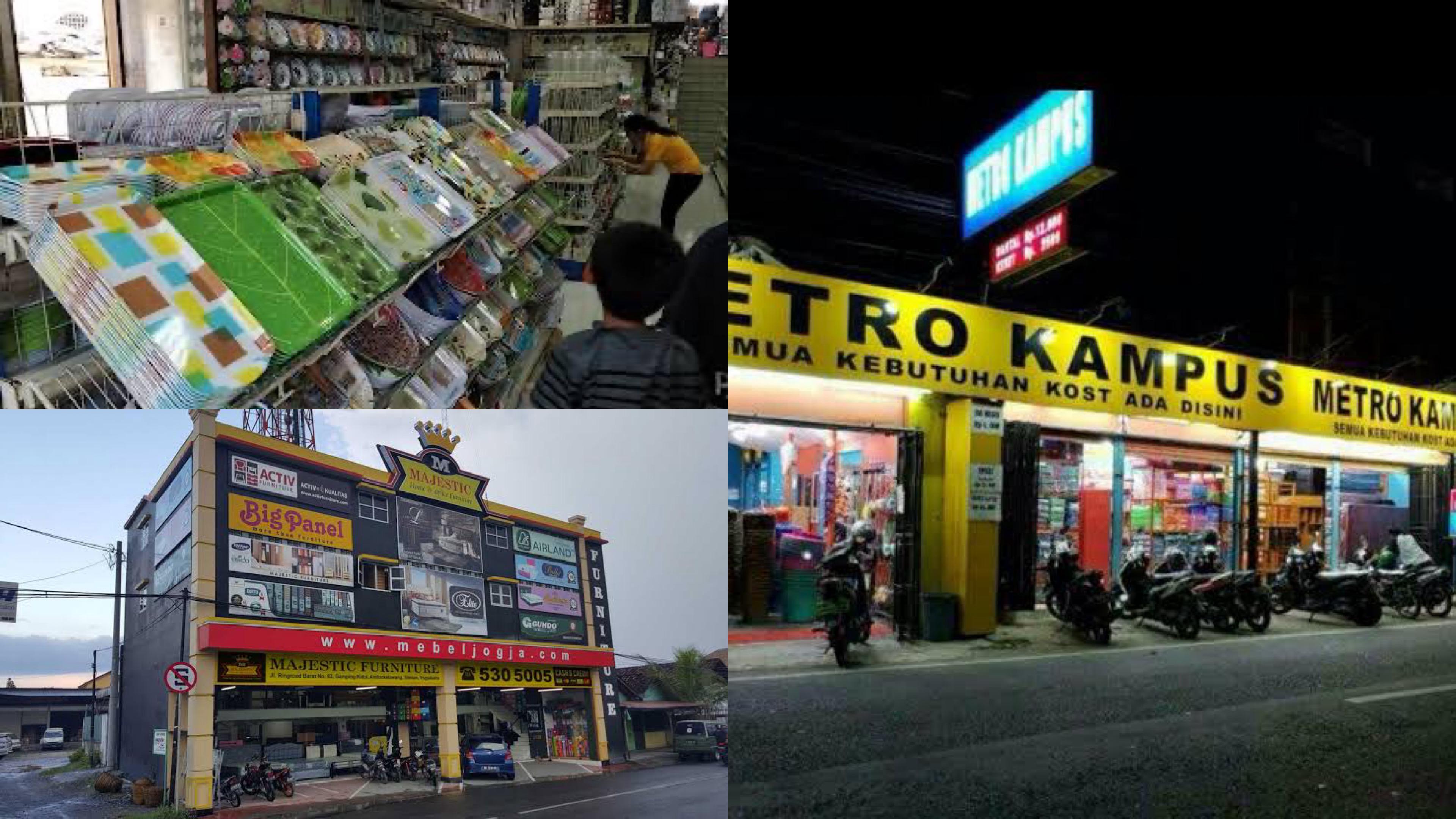 Tempat Mencari Barang Kost (kolase berbagai sumber)