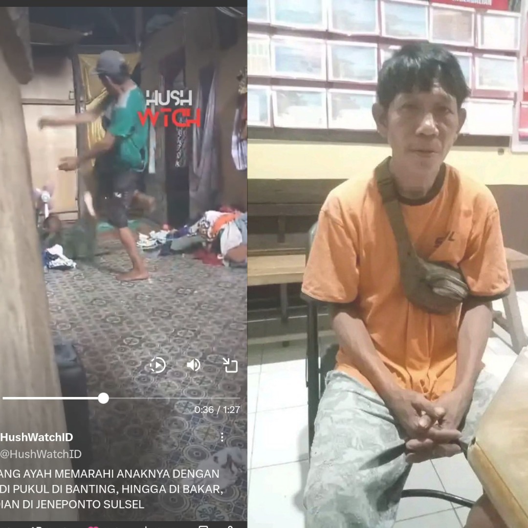 Penganiayaan Anak Perempuan Sumber : X@HushWatcID
