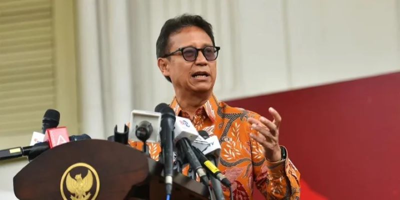 Menkes Budi Gunadi Sadikin saat menjelaskan persiapan dalam mencegah virus cacar monyet di Indonesia.
