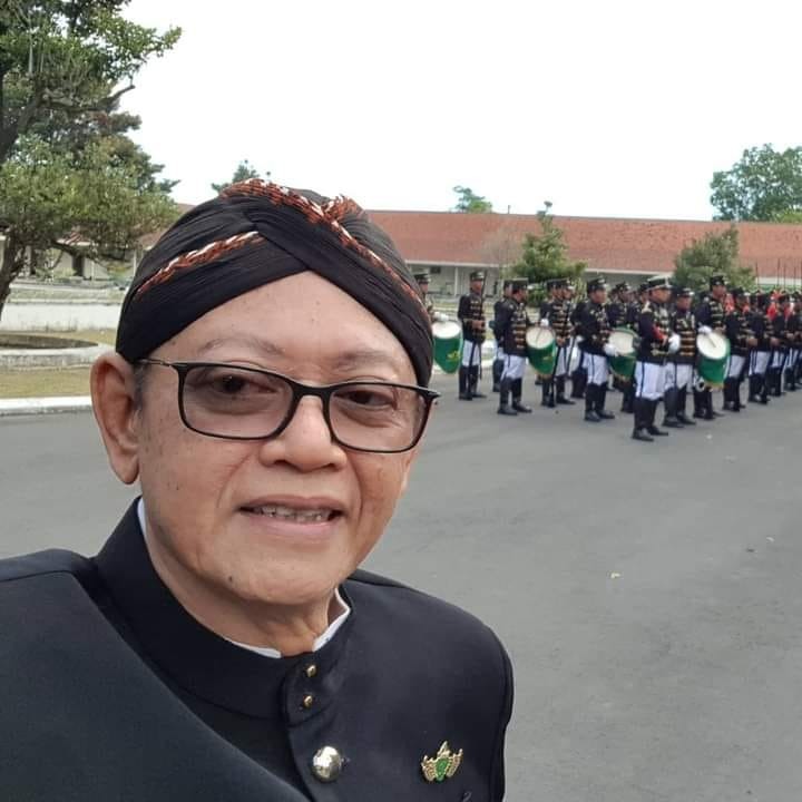 KRMT Indro Kimpling Suseno.  (DOKUMENTASI ACHMAD CHARRIS ZUBAIR)