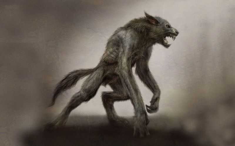 Ilustrasi makhluk Aul.
