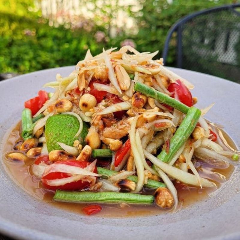 Makanan Thailand Som Tam.