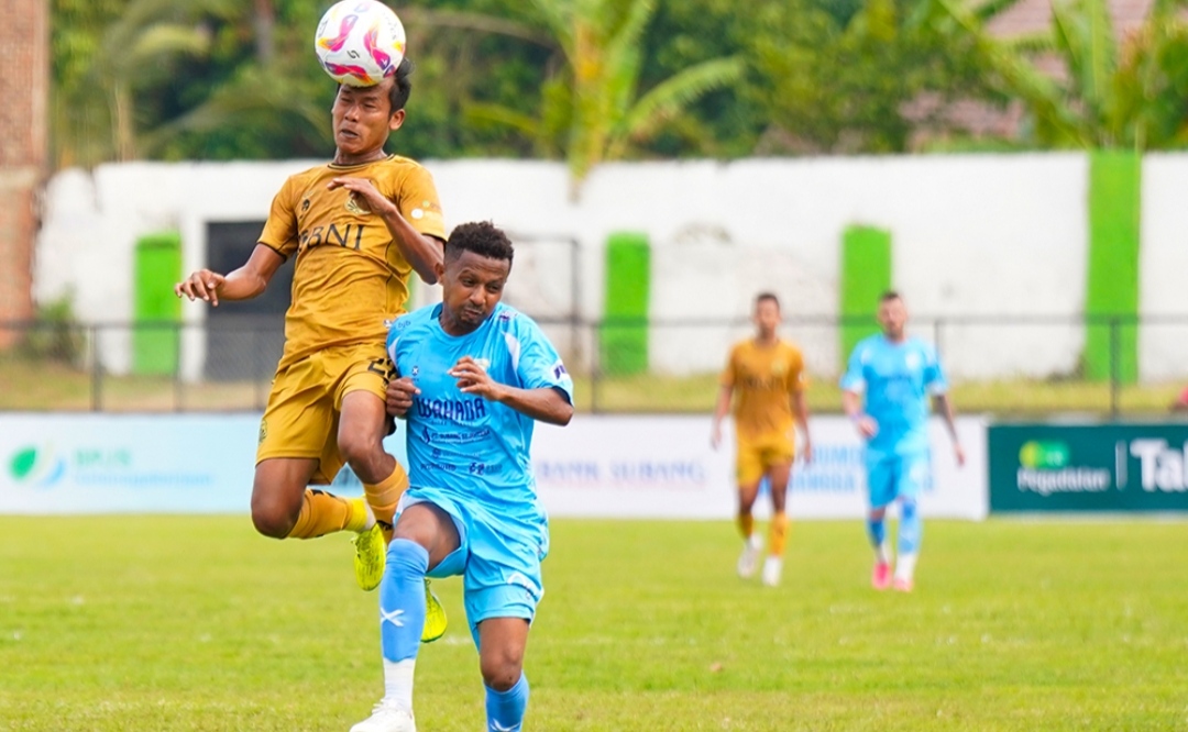 Bhayangkara FC mampu imbangi Persikas Subang dengan skor 1-1 dalam lanjutan Pegadian Liga 2 2024/25 (ig bhayangkarafc)