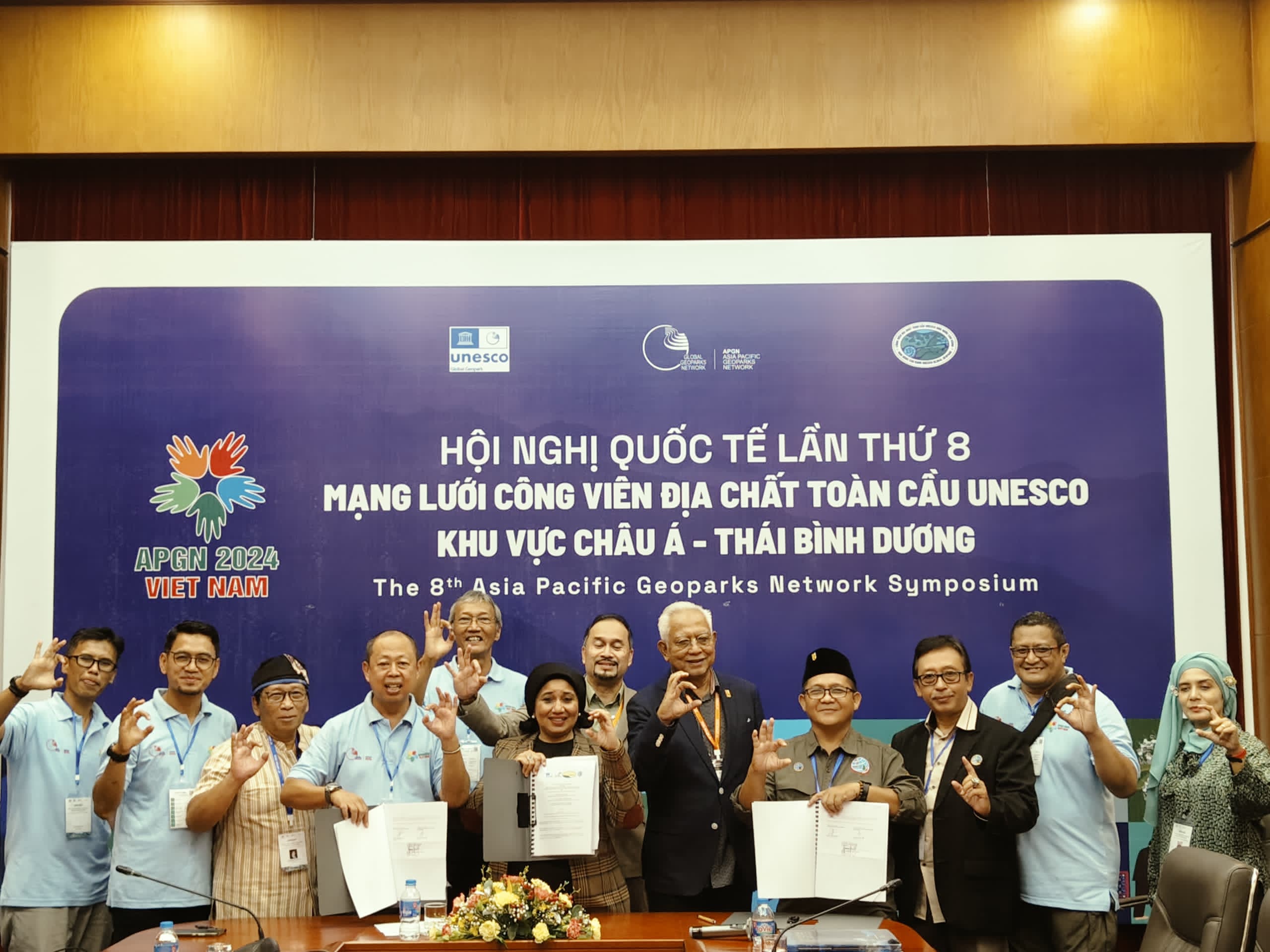 DIAKUI DUNIA : General Manager Geopark Kebumen Sigit Tri Prabowo menghadiri pertemuan Geopark Asia Pasifik (APGN) di Cao Bang, Vietnam, Jumat (13/9/2024).