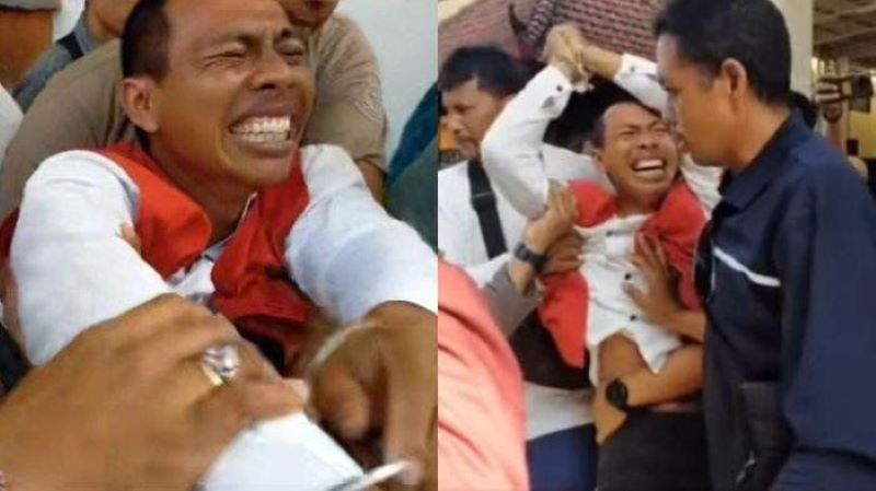 I Nyoman Sukena akhirnya bebas setelah di tahan sebilan gegara pelihara landak jawa secara ilegal.