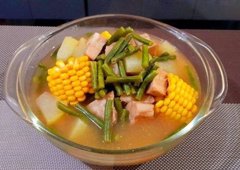 Ilustrasi sayur asem.