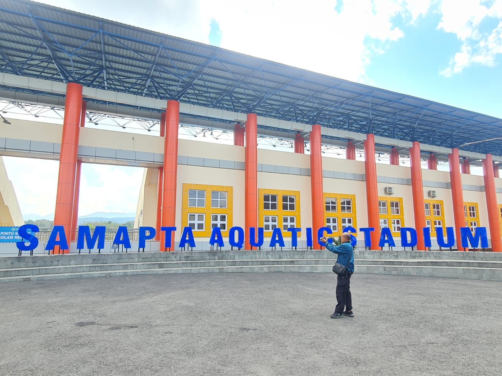 SEPI: Seorang warga Sleman ditemukan meninggal dunia saat berenang di Samapta Aquatic Stadium, kompleks Gelora Sanden Kota Magelang, Senin (16/9/2024).