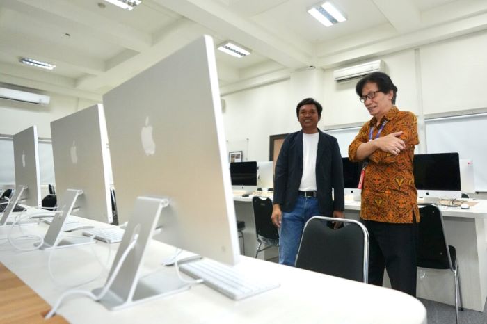 LAUNCHING: Sesi peresmian laboratorium baru milik Ilmu Komunikasi UMY.