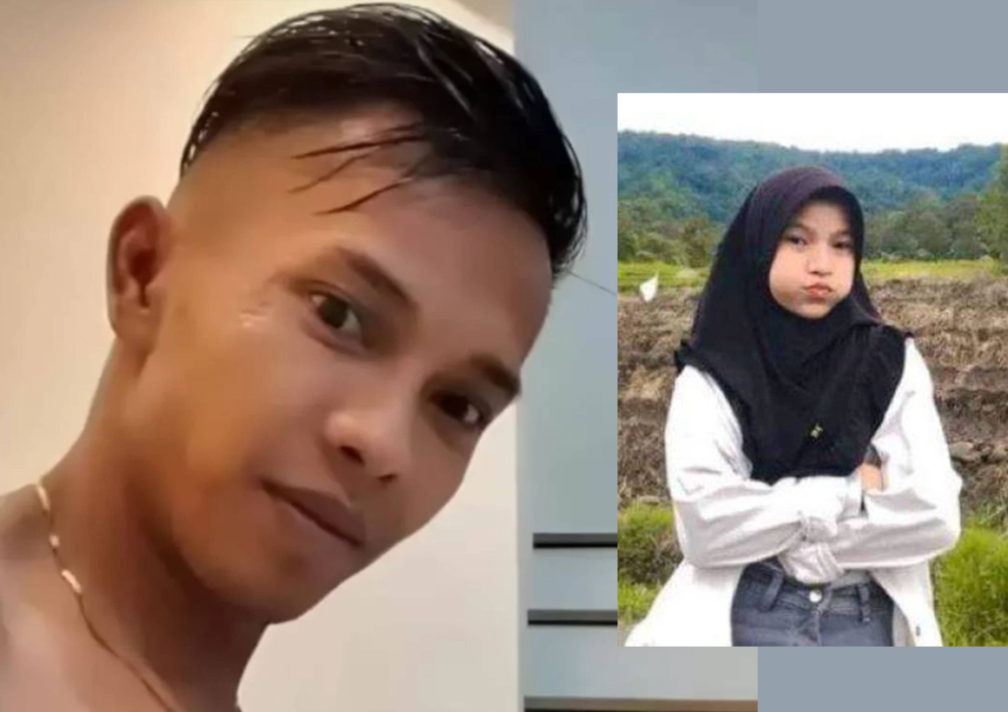 DARI KIRI: Tersangka Indra Septriaman, di balik tewasnya Penjual gorengan di Padang Pariaman Nia Kurnia Sari.