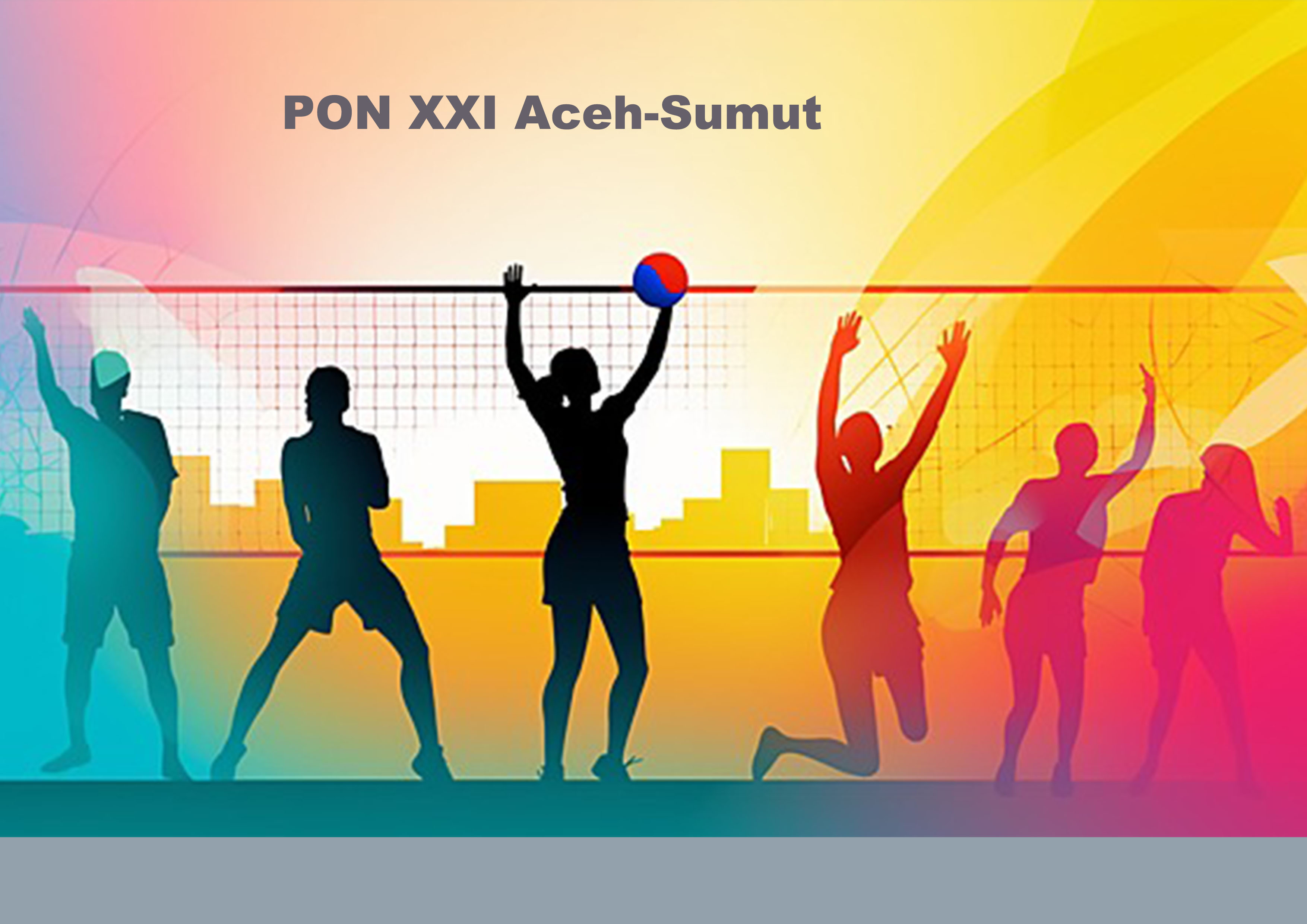 Voli PON 21 Aceh-Sumut.