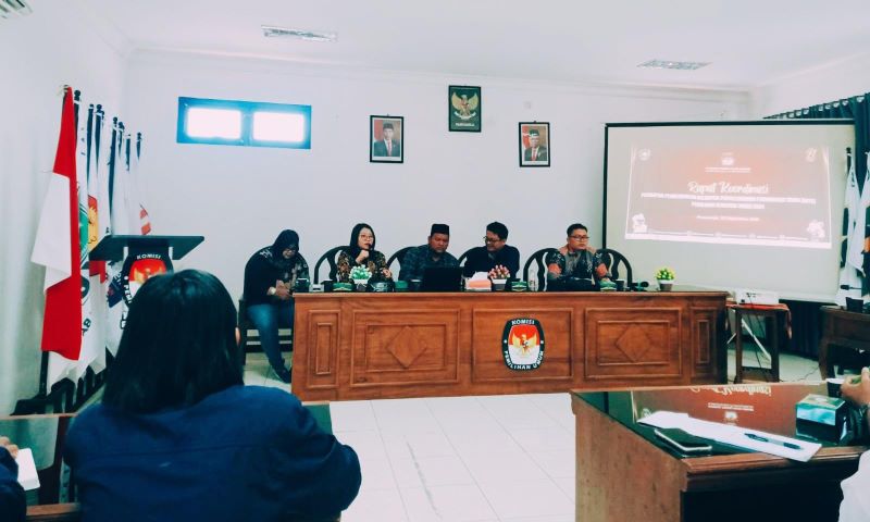 Rakor persiapan pembentukan KPPS untuk Pilkada Serentak 2024 Kabupaten Purworejo.