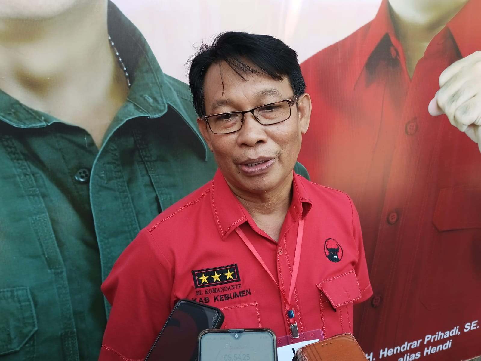 Ketua DPC PDIP Kebumen Saiful Hadi