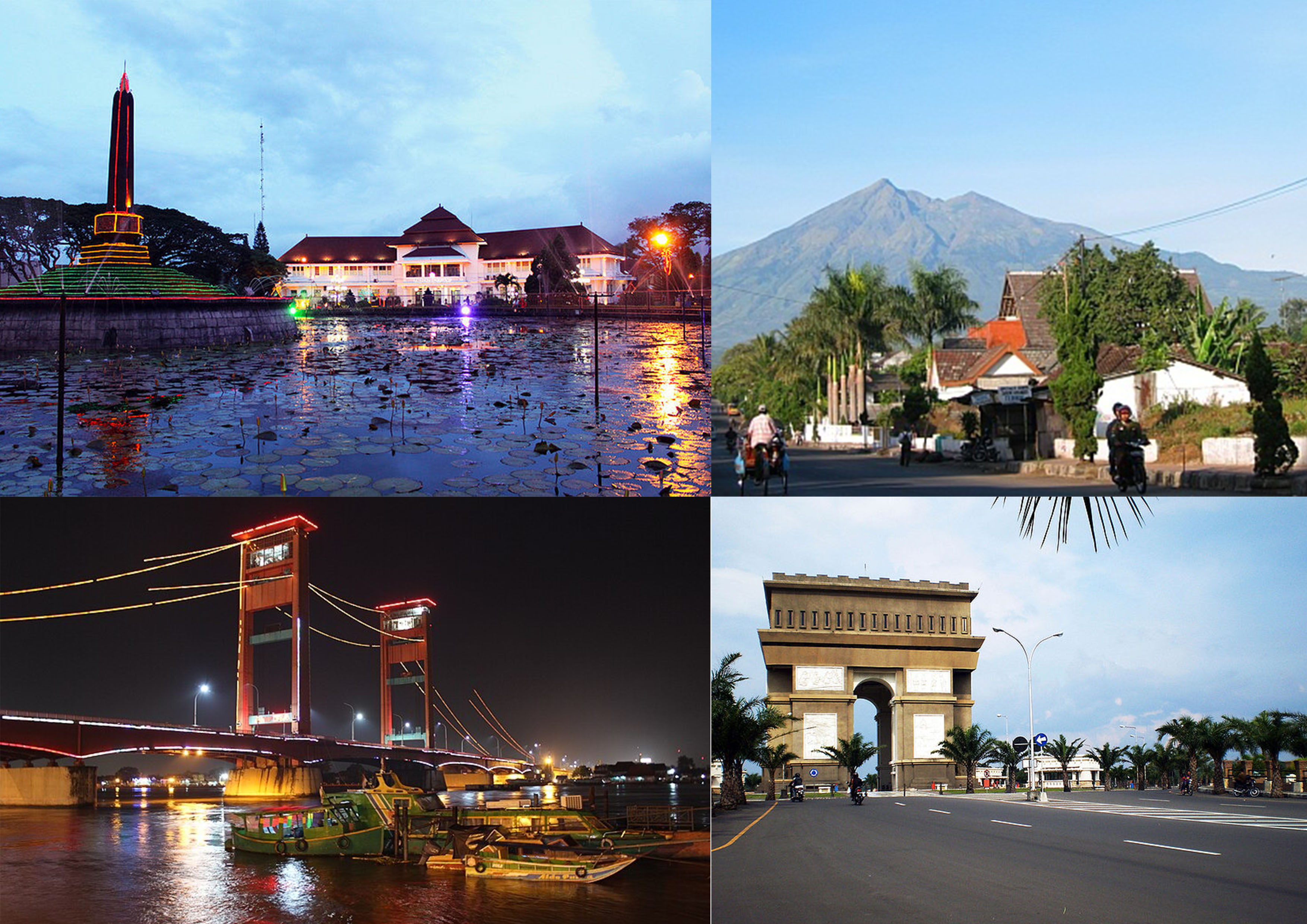 Kota-kota tertua di Indonesia.