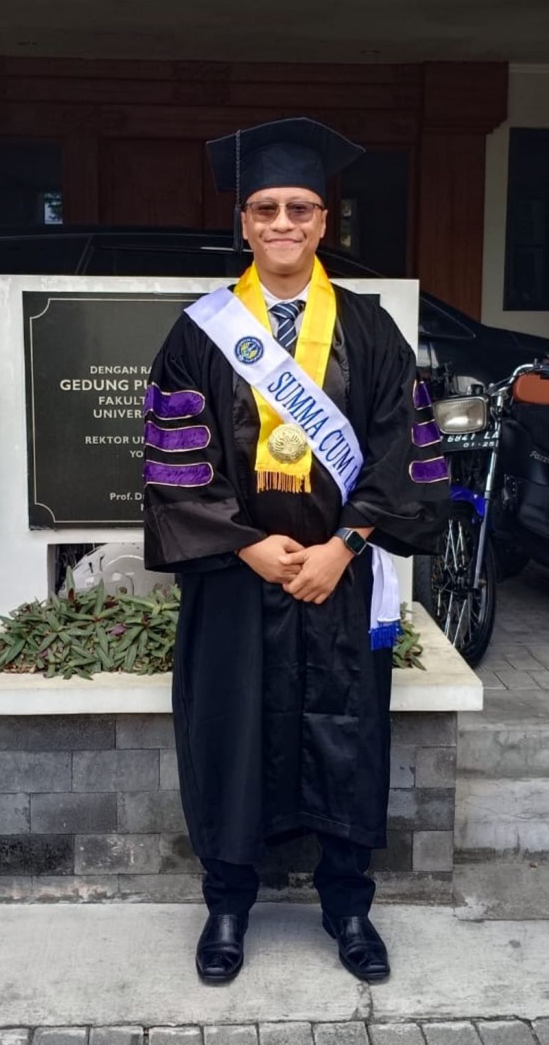 Antonius Tri Wibowo. (Doc UMBY untuk Radar Jogja)