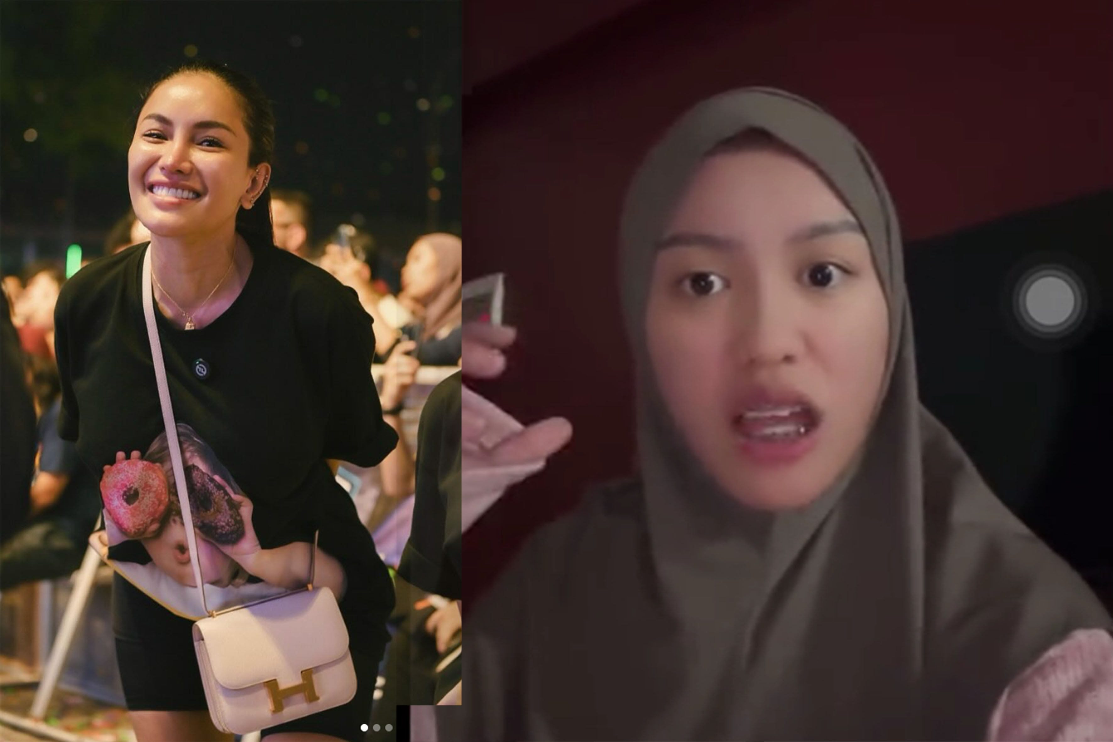 Nikita Mirzani dan putrinya, Laura Meizani alias Lolly.