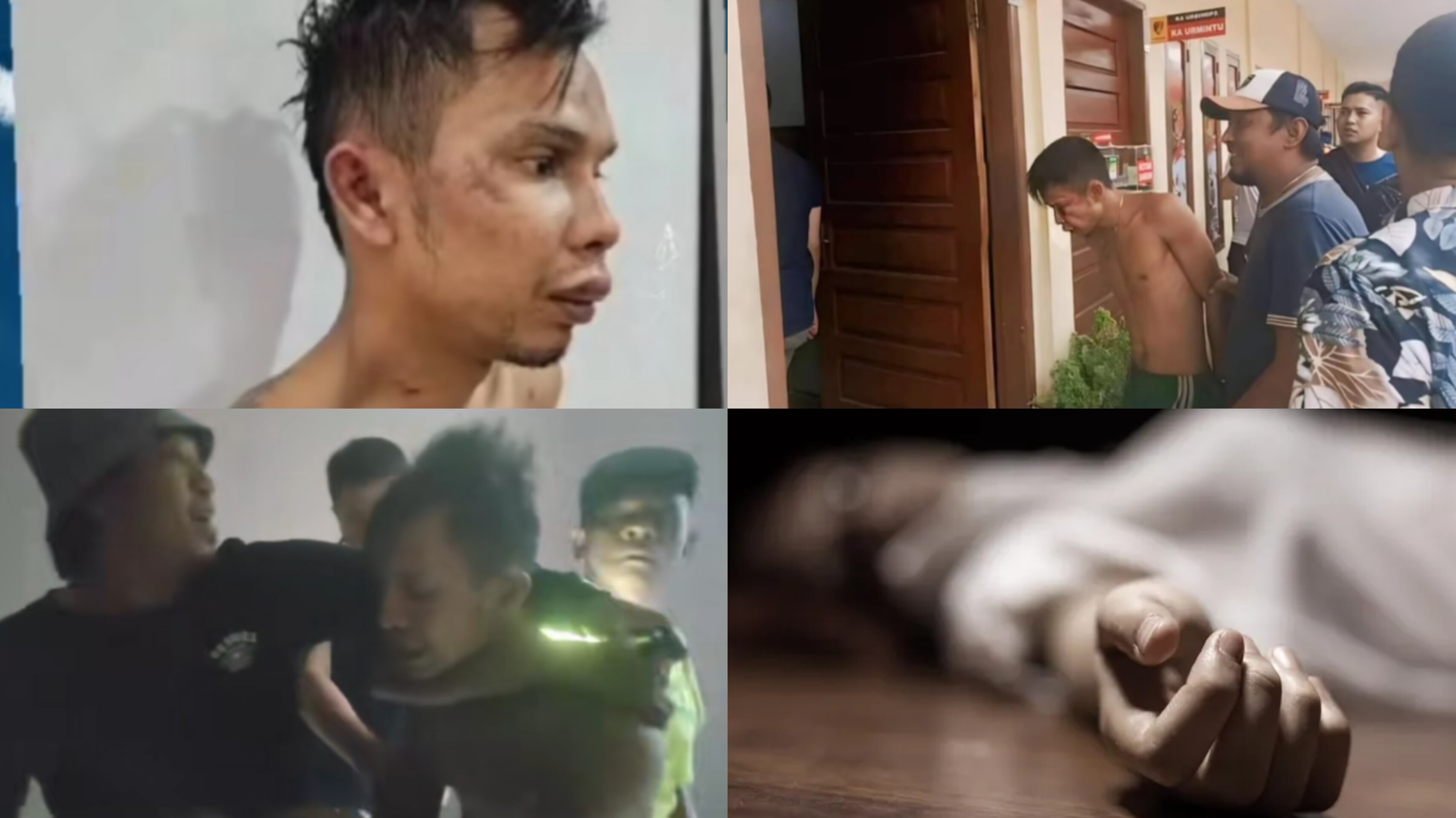 Indra Septiarman, tersangka pembunuhan Nia Kurnia Sari, penjual gorengan di Padang Pariaman.