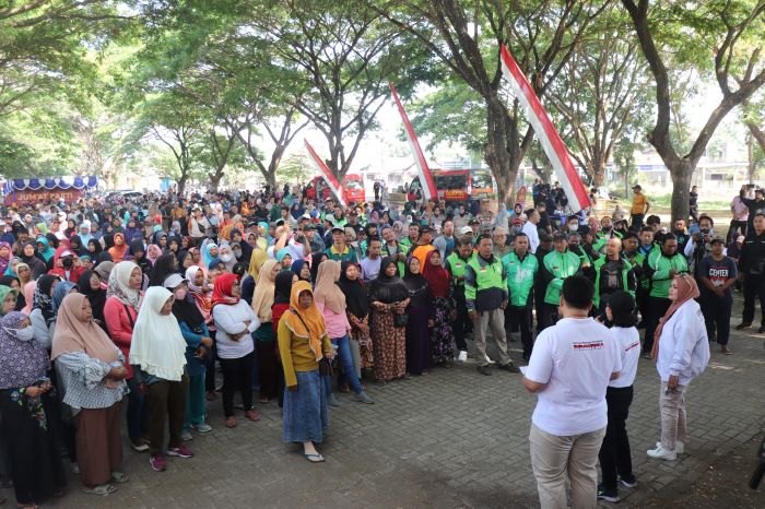 HUMANIS: Polres Bantul saat melakukan coolyng system yang melibatkan berbagai lapisan masyarakat Jumat (20/9/2024).