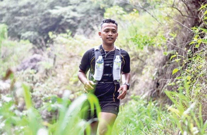 Rescuer SAR DIJ Bagas Sukmawan
