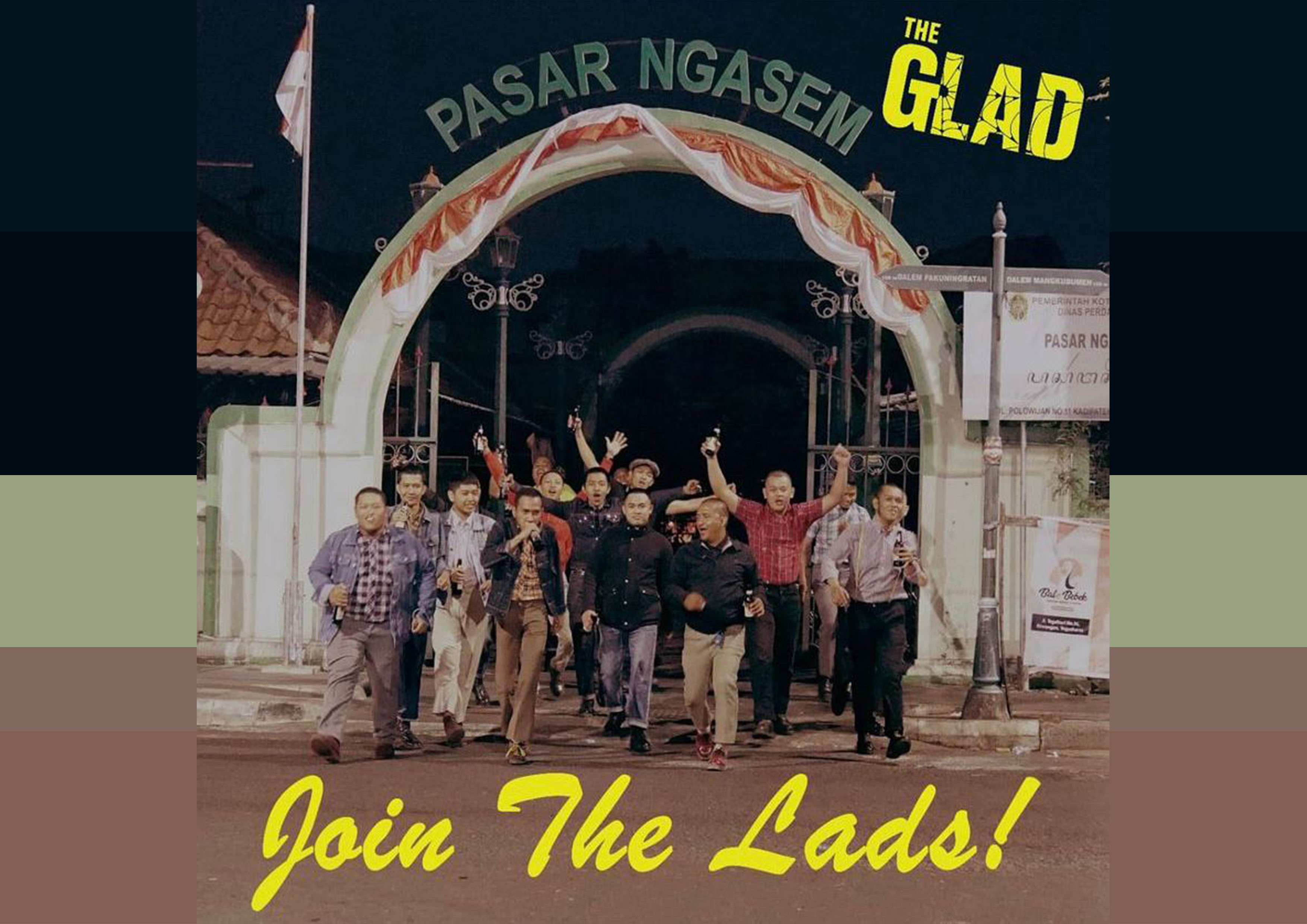 The Glad, band Skinhead Punk asal Yogyakarta.
