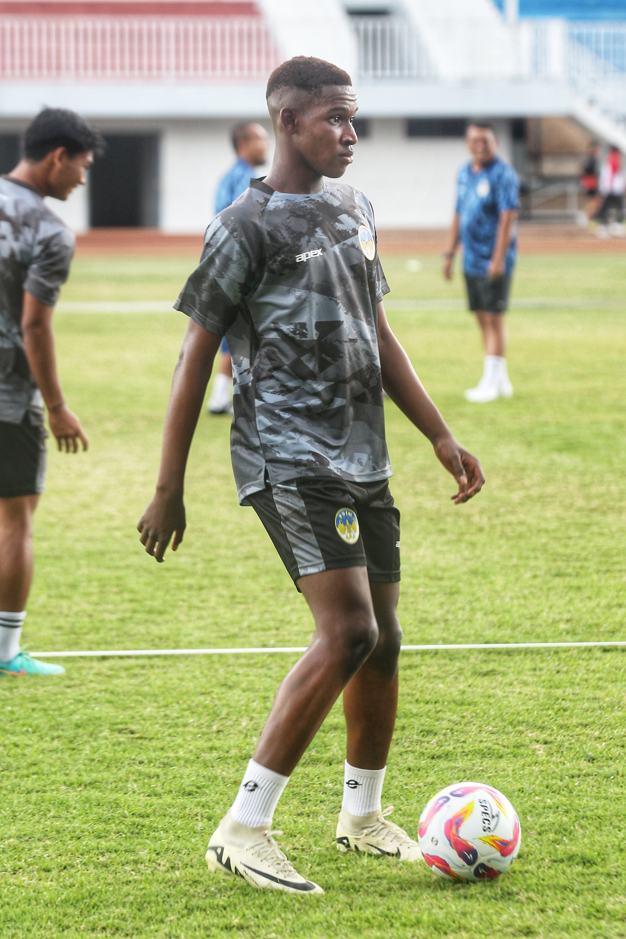 Kekuatan PSIM Yogyakarta dipastikan bertambah usai bergabungnya pemain U-21 Laskar Mataram Ousmane Maiket Camara