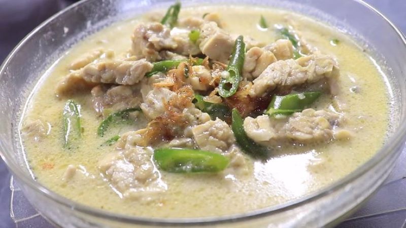 Kuliner jangan lombok khas Gunungkidul.
