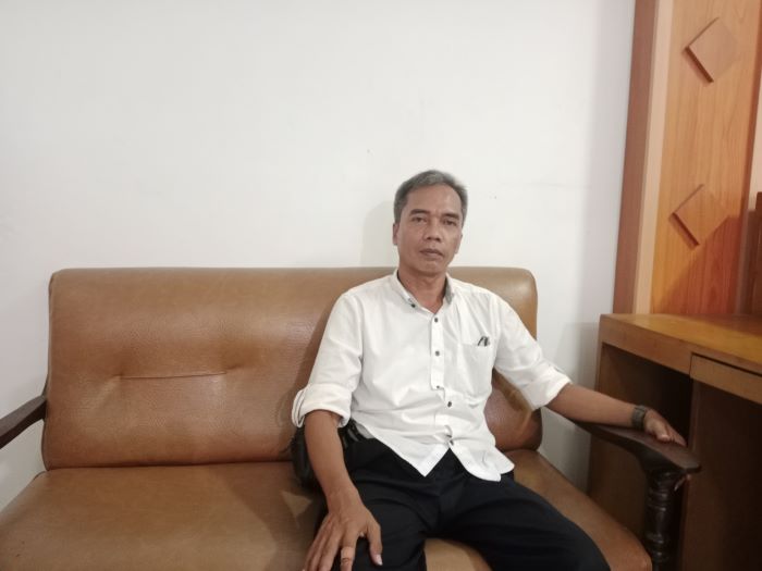 Kepala Bidang Pengelolaan Fasilitas Perdagangan Tradisional Disperindag Sleman Purwoko Haryadi