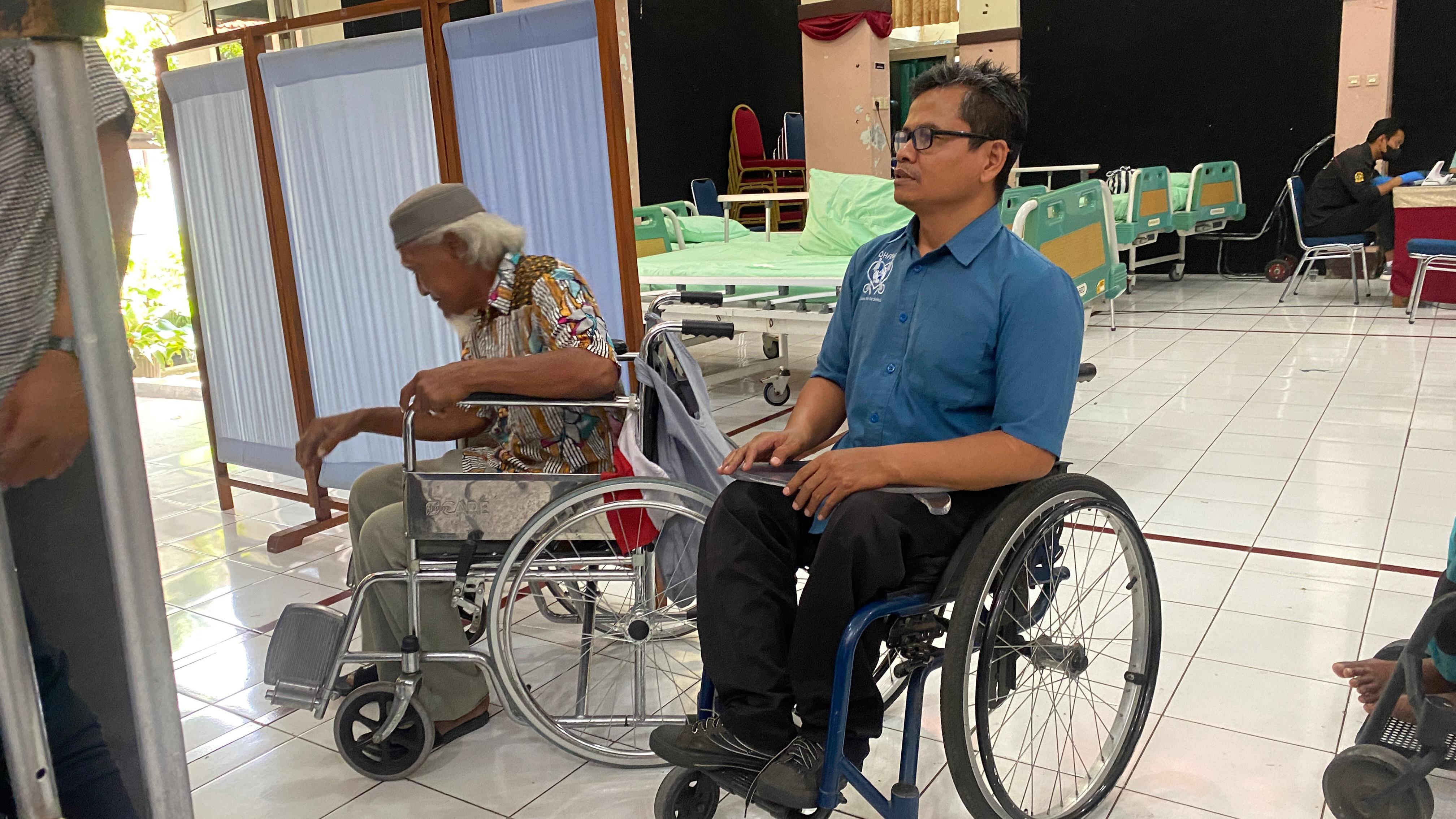 Suasana Jamkesus Terpadu Bagi Penyandang Disabilitas di Kota Jogja.  (AGUNG DWI PRAKOSO / RADAR JOGJA)