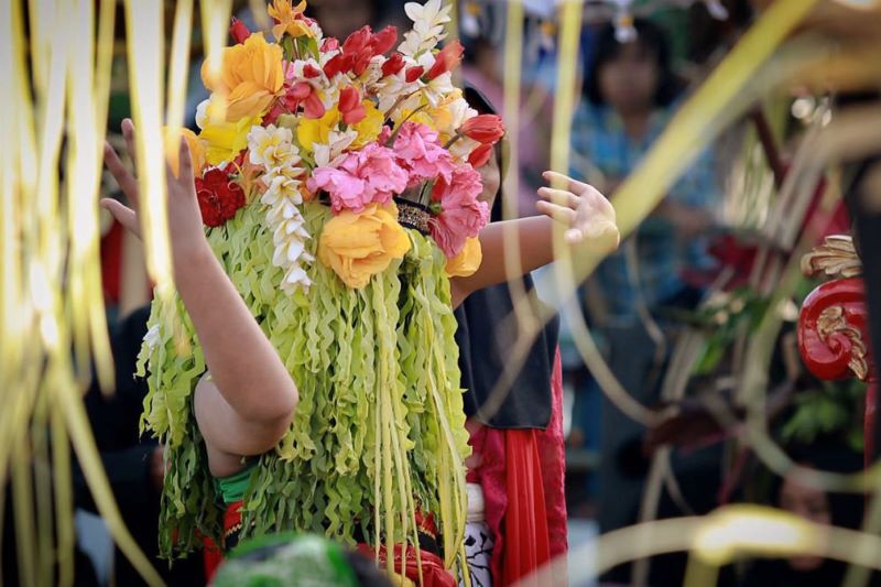 Tari Seblang Banyuwangi.