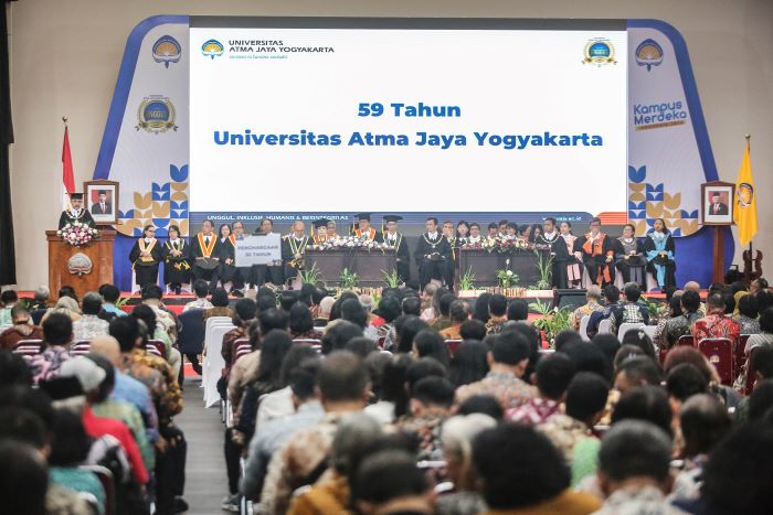 Universitas Atma Jaya Yogyakarta (UAJY) saat menggelar Dies Natalis ke-59