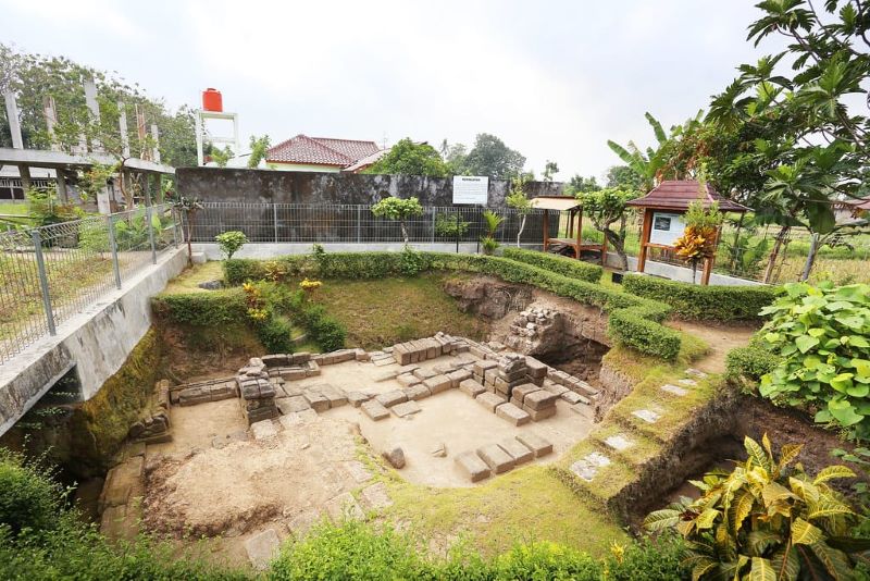 Bangunan Candi Klodangan.