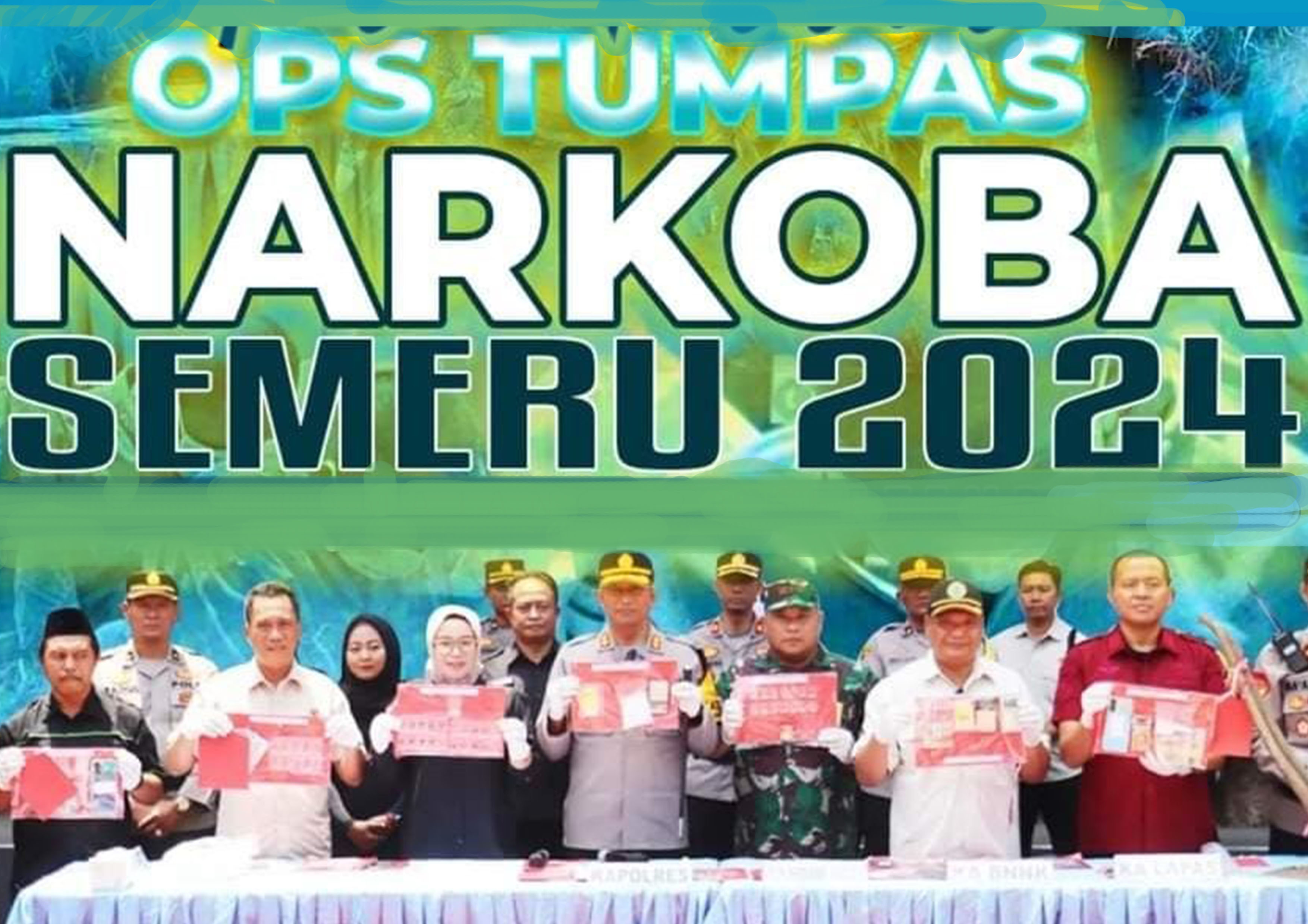 Polres Lumajang ungkap penemuan ladang Ganja di Gunung Semeru Lumajang.