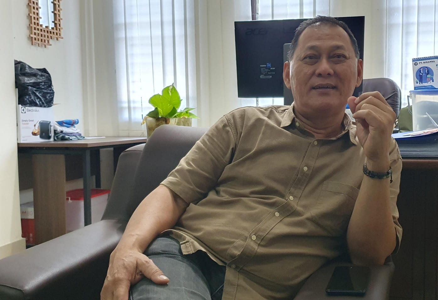 Wakil Dekan I Fakultas Seni Rupa dan Desain ISI Jogja Yulriawan Dafri  (GUNAWAN/Radar Jogja)