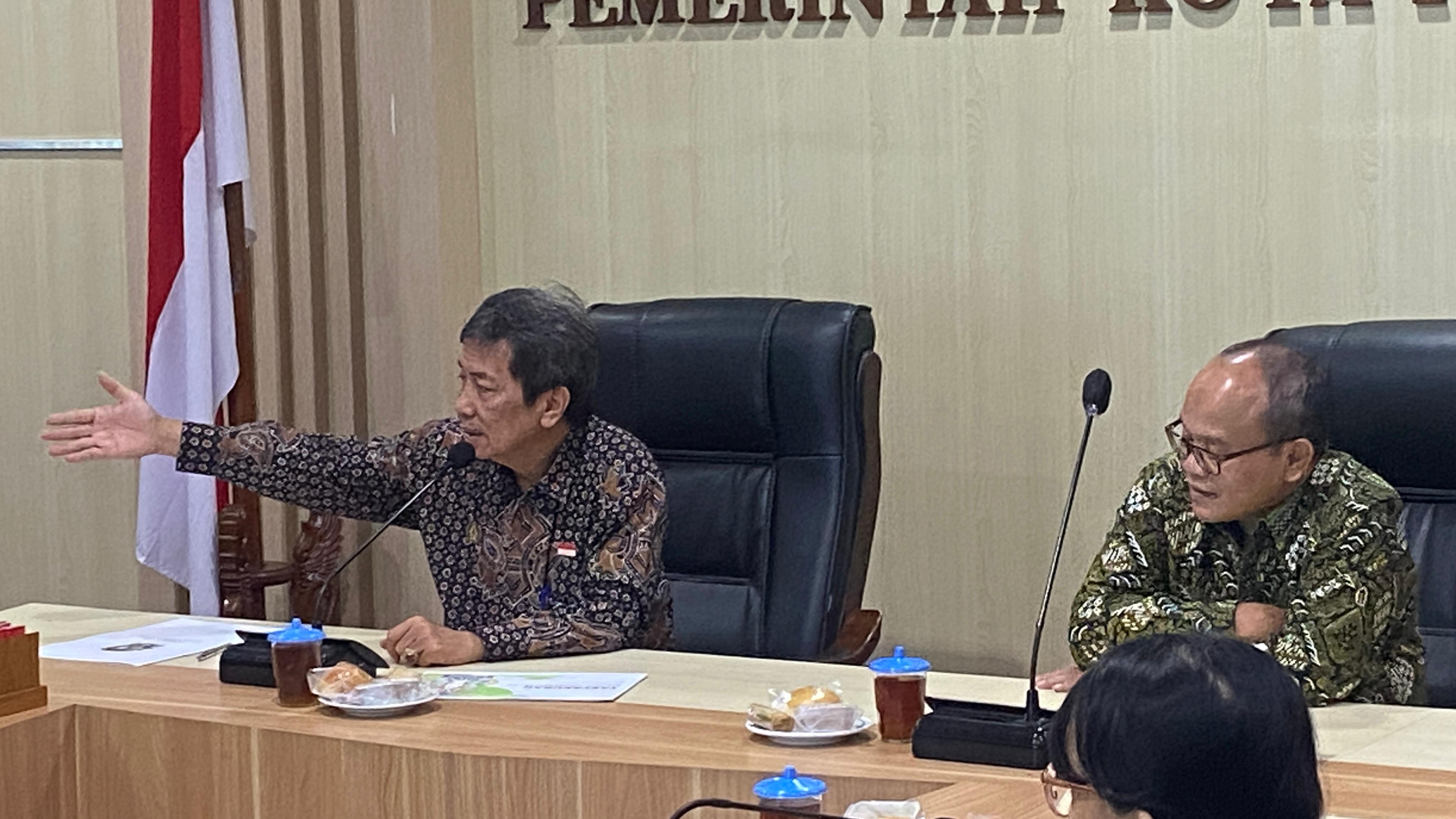 Penjabat Walikota Jogja, Sugeng Purwanto.  (AGUNG DWI PRAKOSO / RADAR JOGJA)